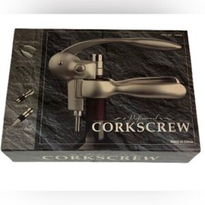 PROFESSIONAL CORKSCREW SET • 5 PC BOXED SET •COSTCO BRAND